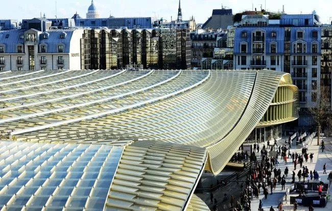 Открытие Les Halles: золотая крыша над 'чревом Парижа'. Life-style