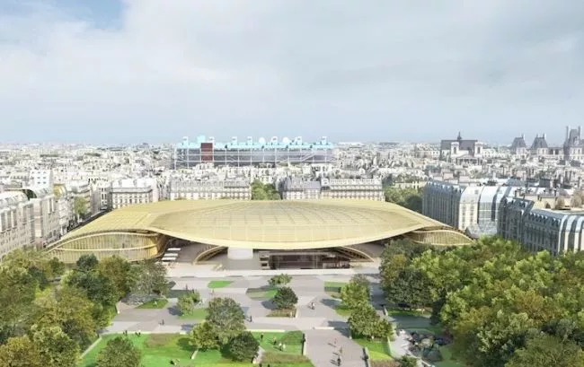 Открытие Les Halles: золотая крыша над 'чревом Парижа'. Life-style