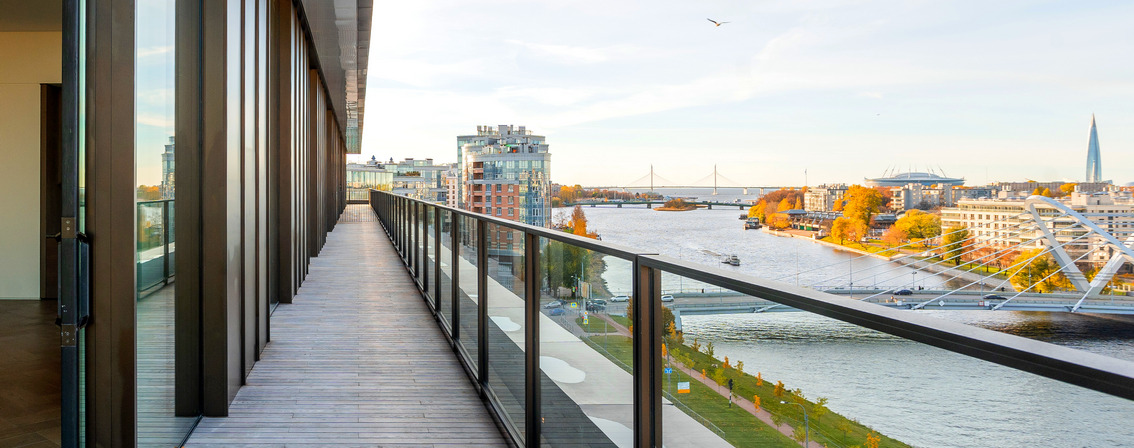 С террасами