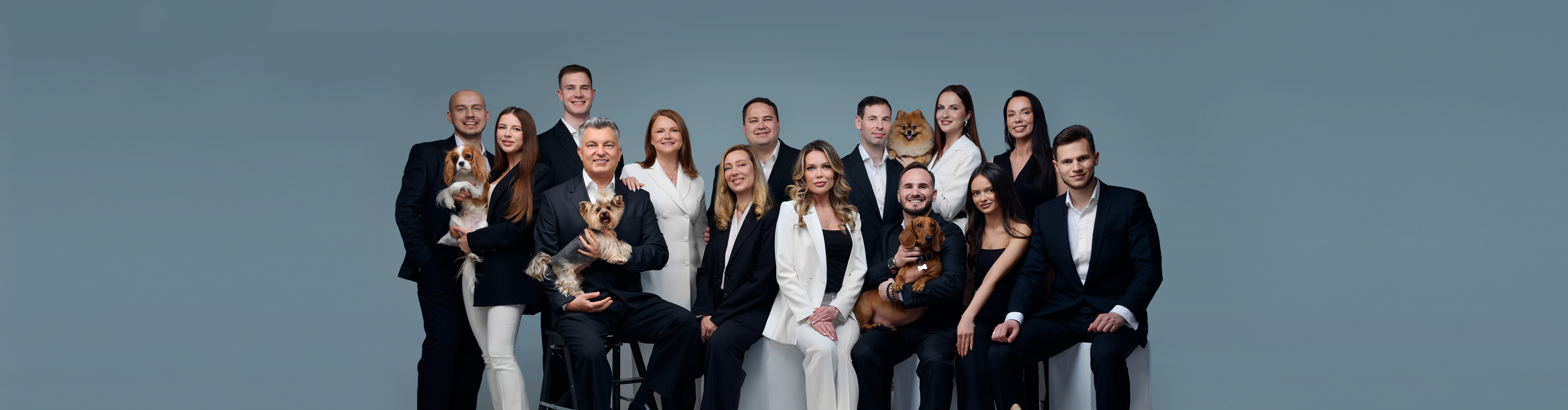 Наша команда с собаками