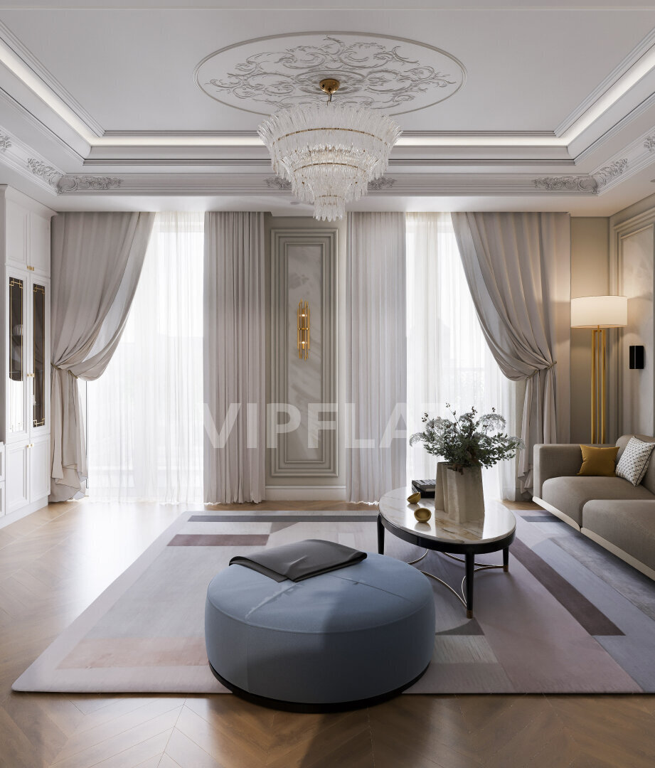 Светлая гостиная Продажа квартиры 170м² 'Шпалерная, 60' Таврическая ул., д. 43