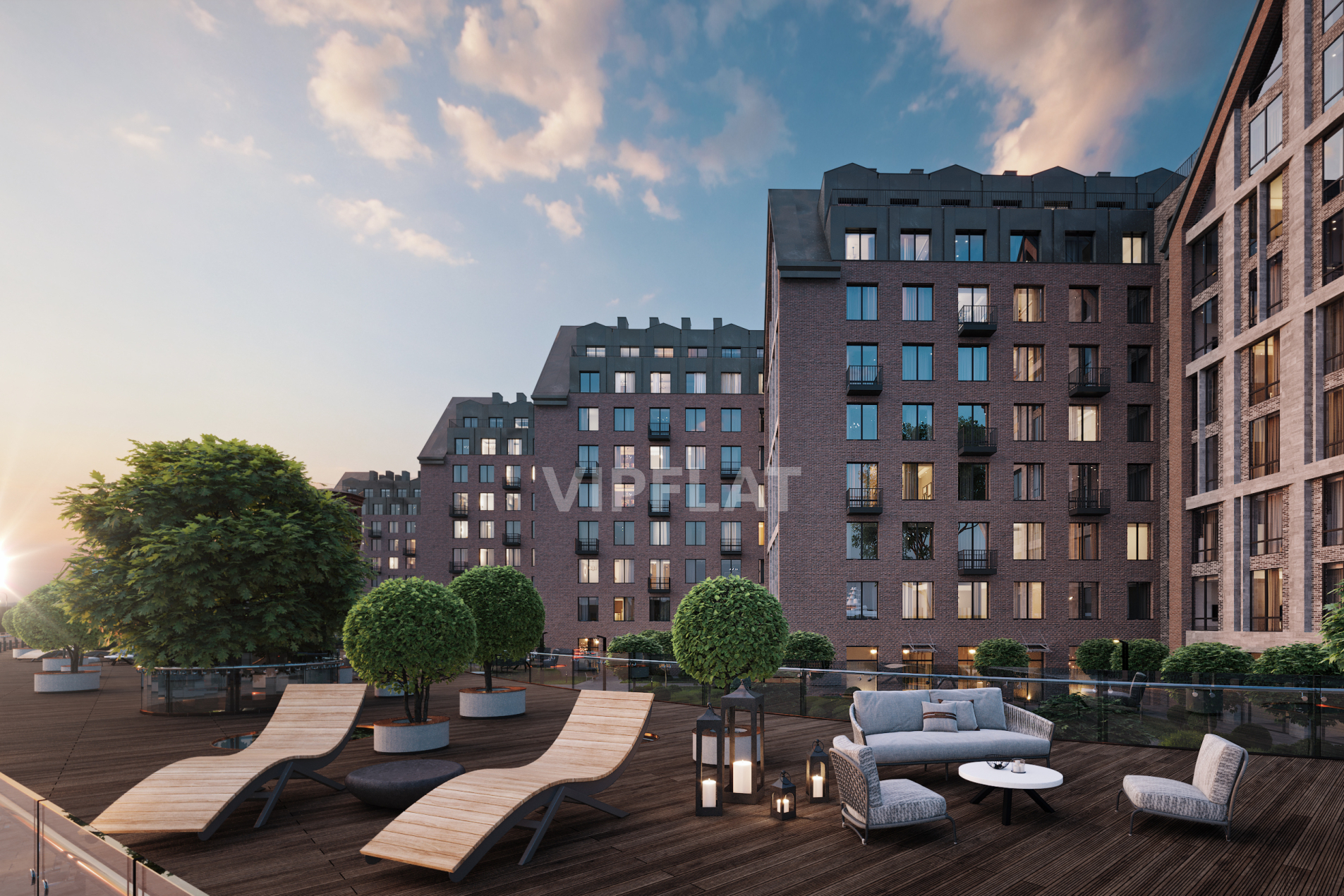 Продажа квартиры 98м² 'Остров Первых' Перевозная ул., 1