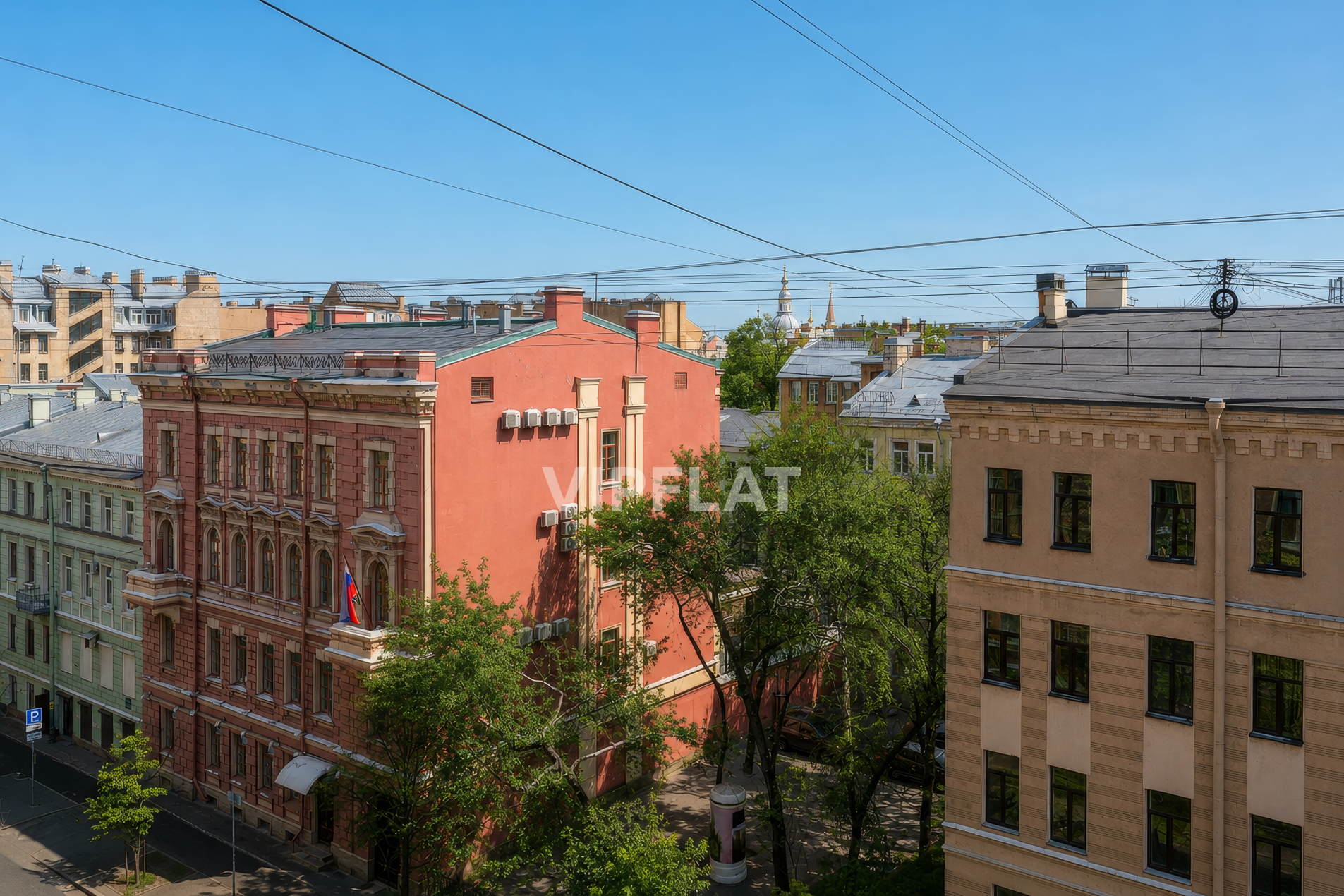 Вид Продажа квартиры 185м² 'Доходный дом И. В. Винокурова' 2-я линия В.О., 25 Вид Продажа квартиры 185м² 'Доходный дом И. В. Винокурова' 2-я линия В.О., 25