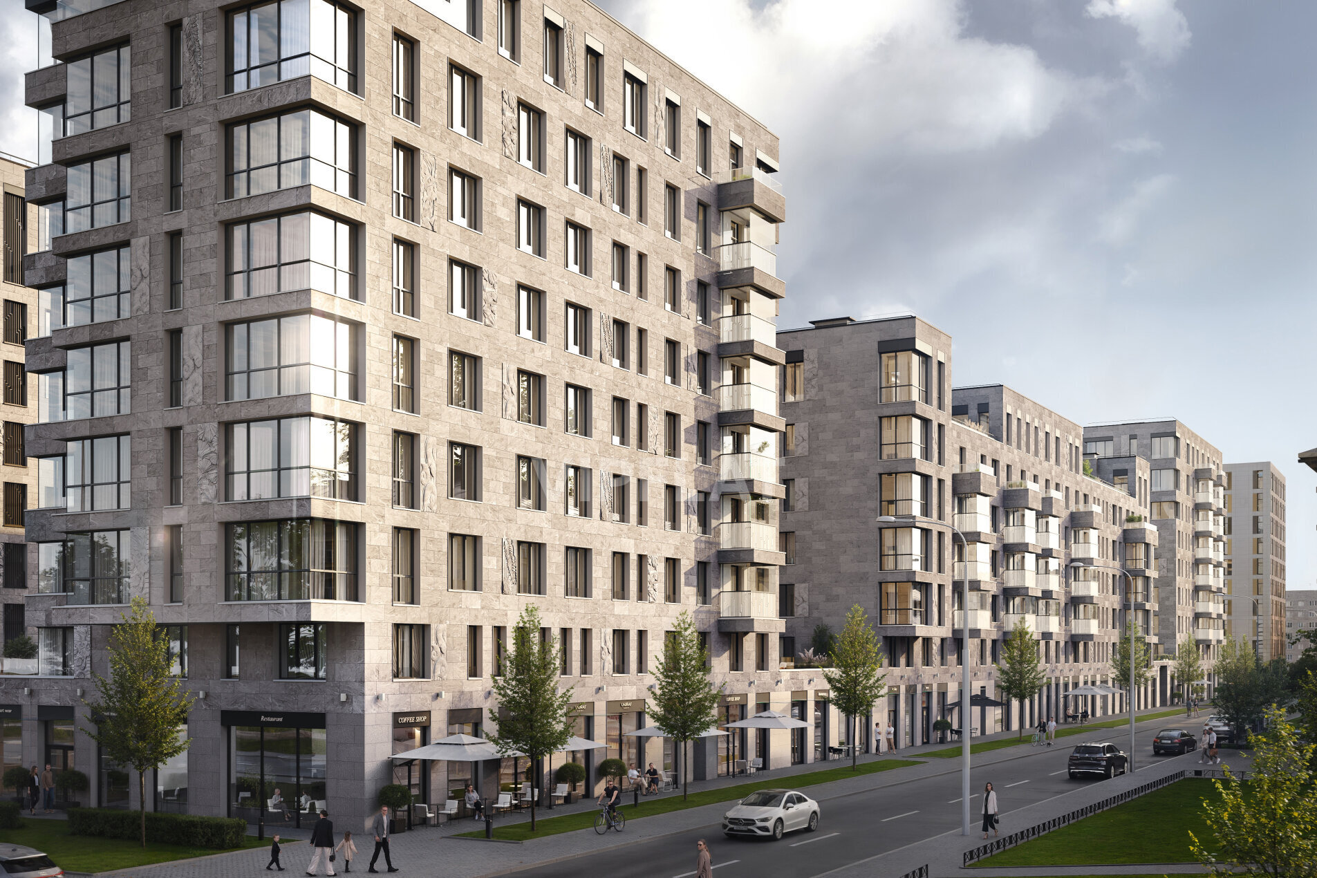 Продажа квартиры 150м² 'Черная речка 41' Черной речки наб., 41