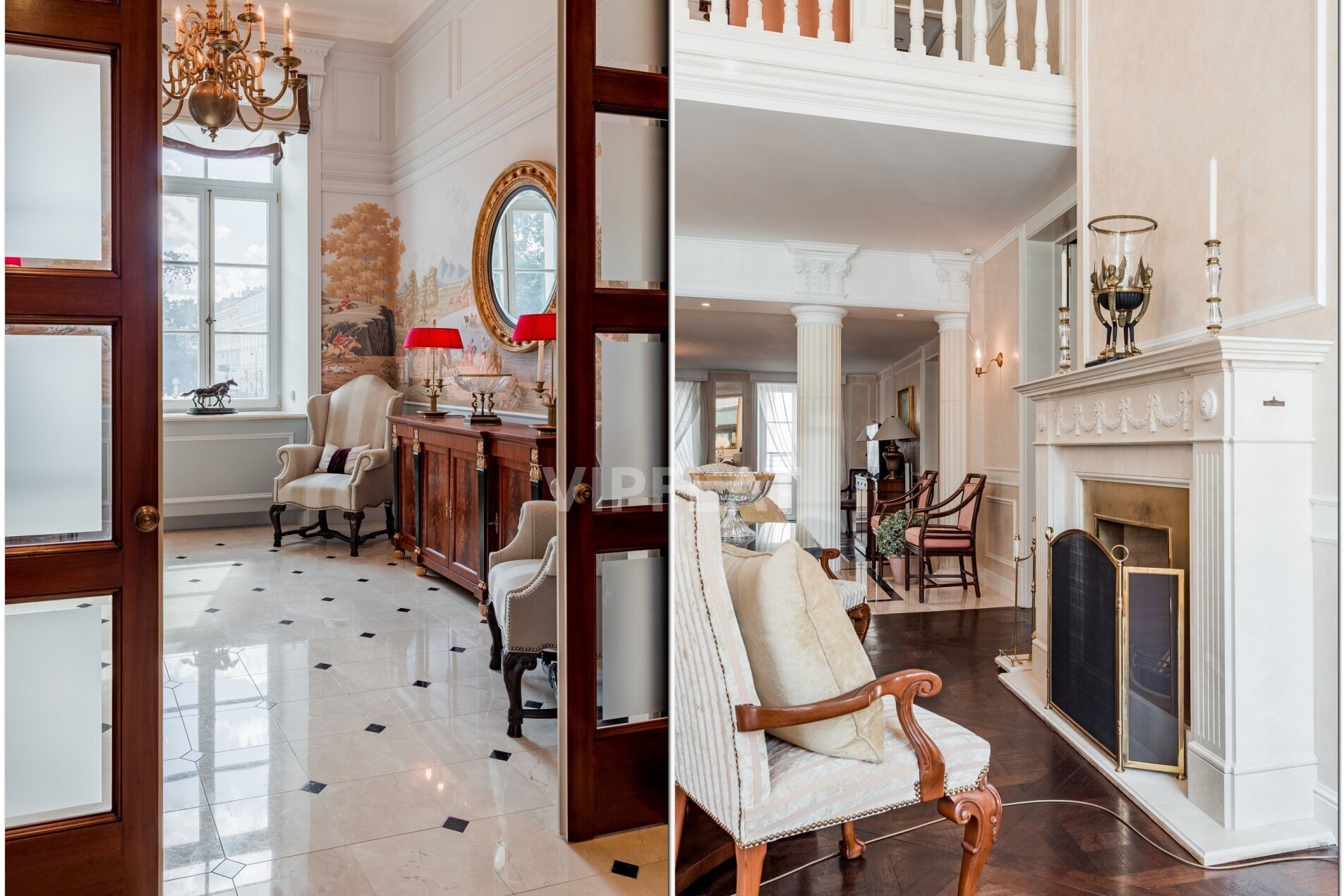 Аристократичный изысканный интерьер Продажа квартиры 267м² 'Дом Жако (Дашкова)' Искусств пл., 5
