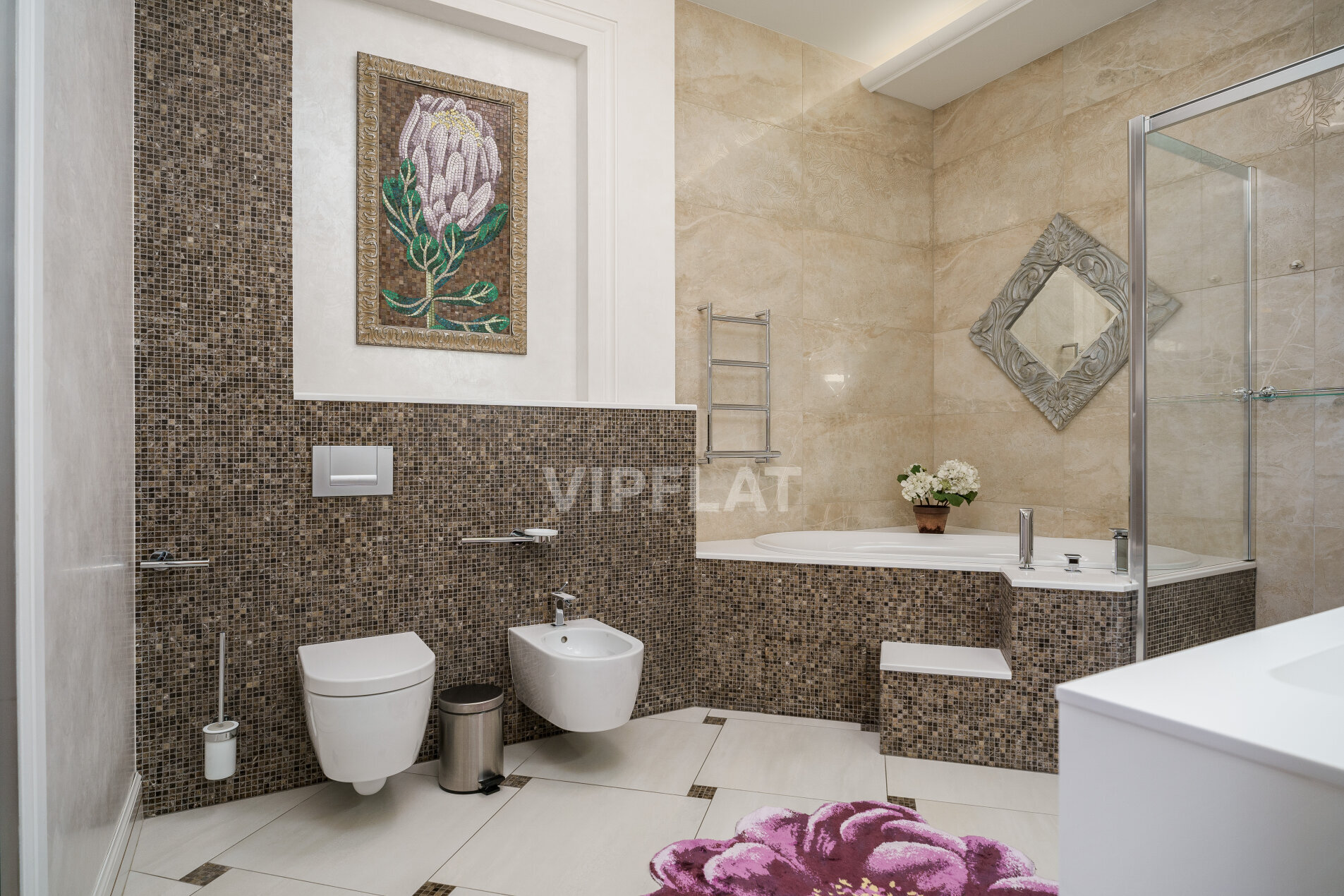 Просторная ванная Продажа квартиры 172.2м² 'Венеция' Депутатская ул., 26