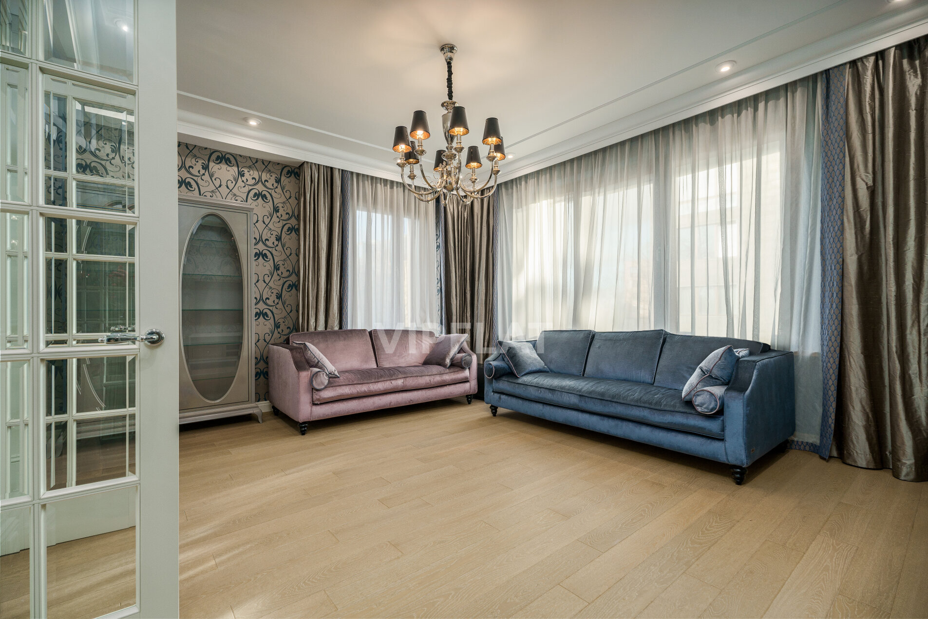 Уютная гостиная Продажа квартиры 151м² 'Смольный парк II' Смольного ул. 4