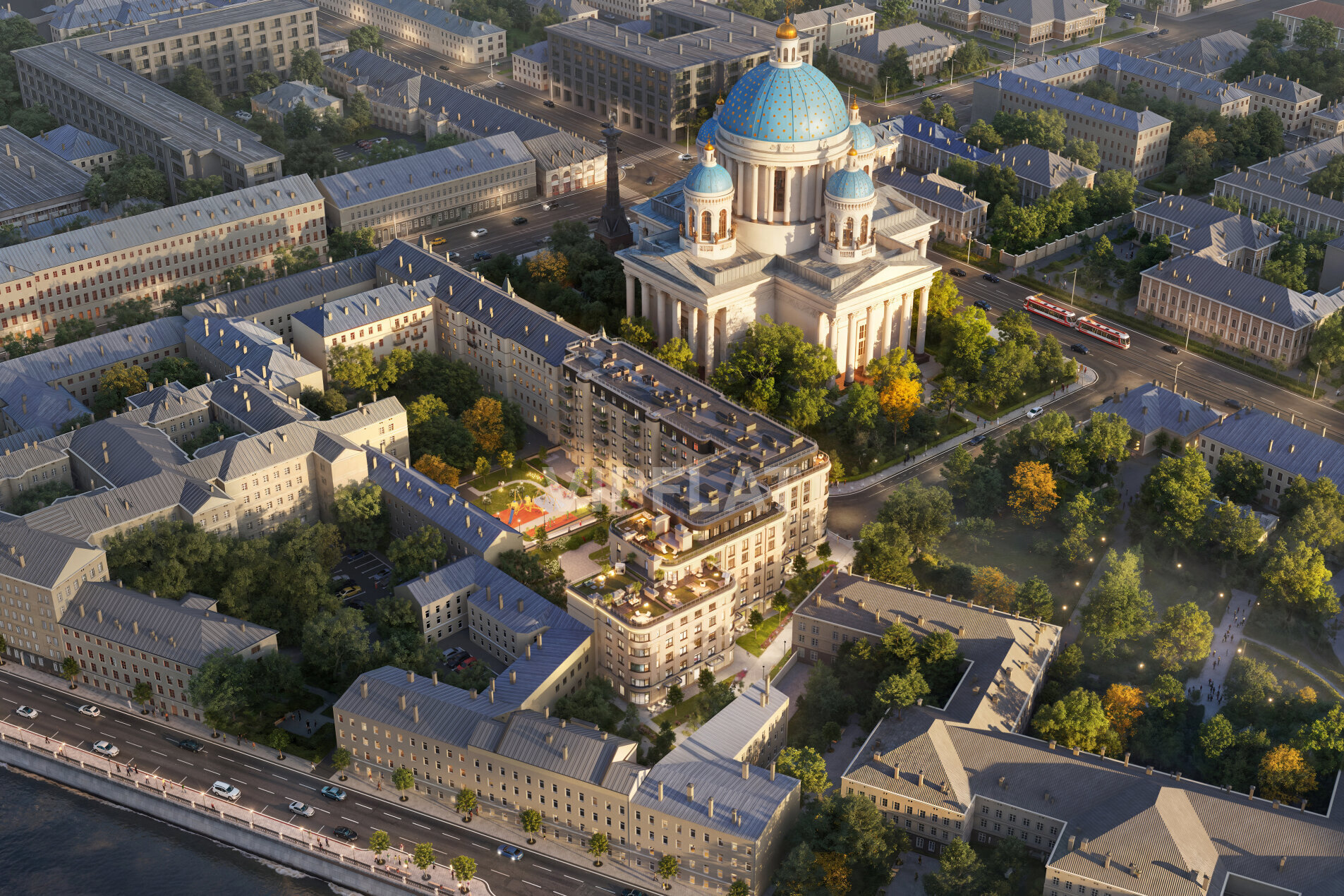 У Троицкого собора Продажа квартиры 151.24м² 'Фонтанка 130' Фонтанки реки наб., 130