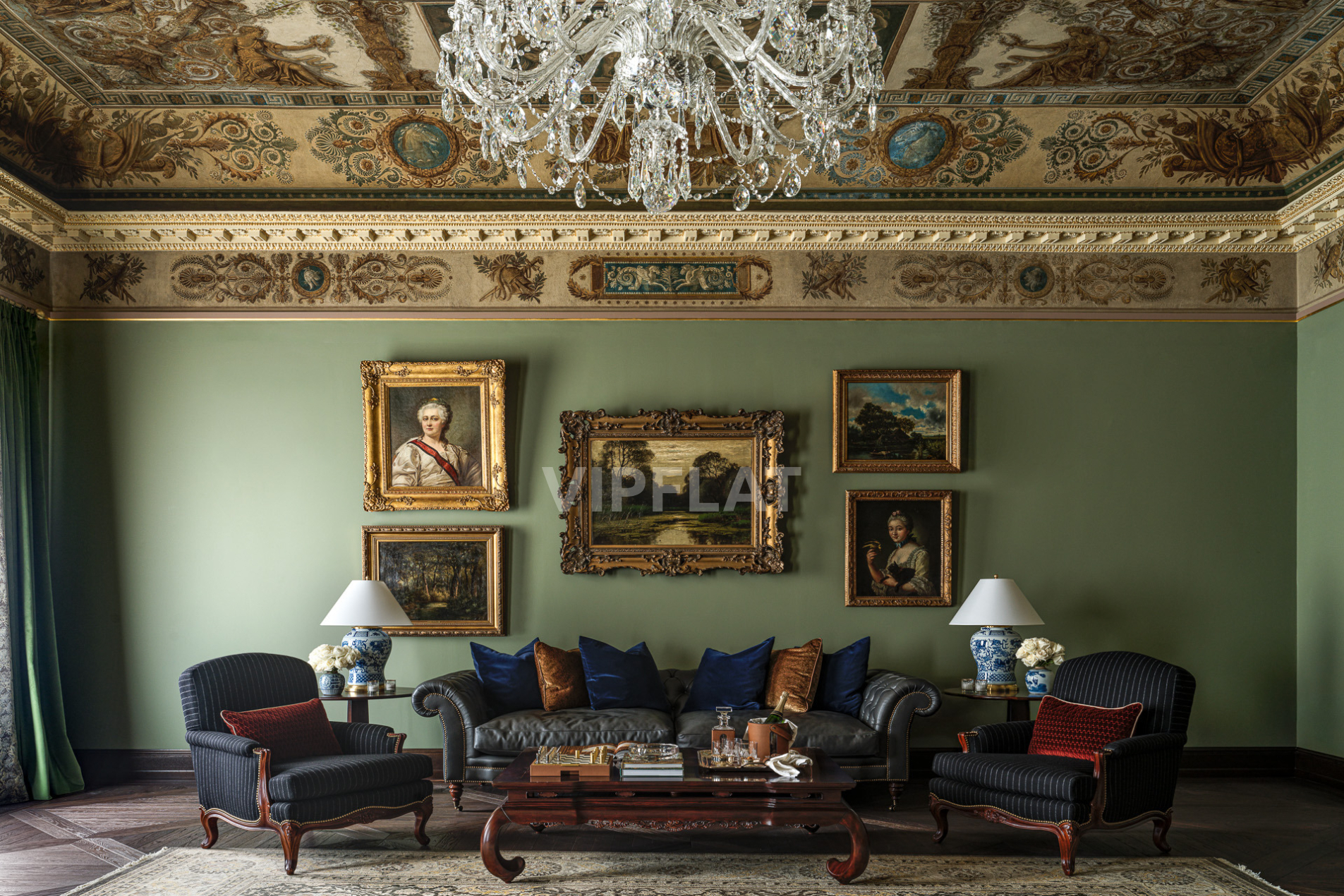 Парадная гостиная Продажа резиденции 357.4м² 'CHEVAL COURT' Конюшенная пл., 2