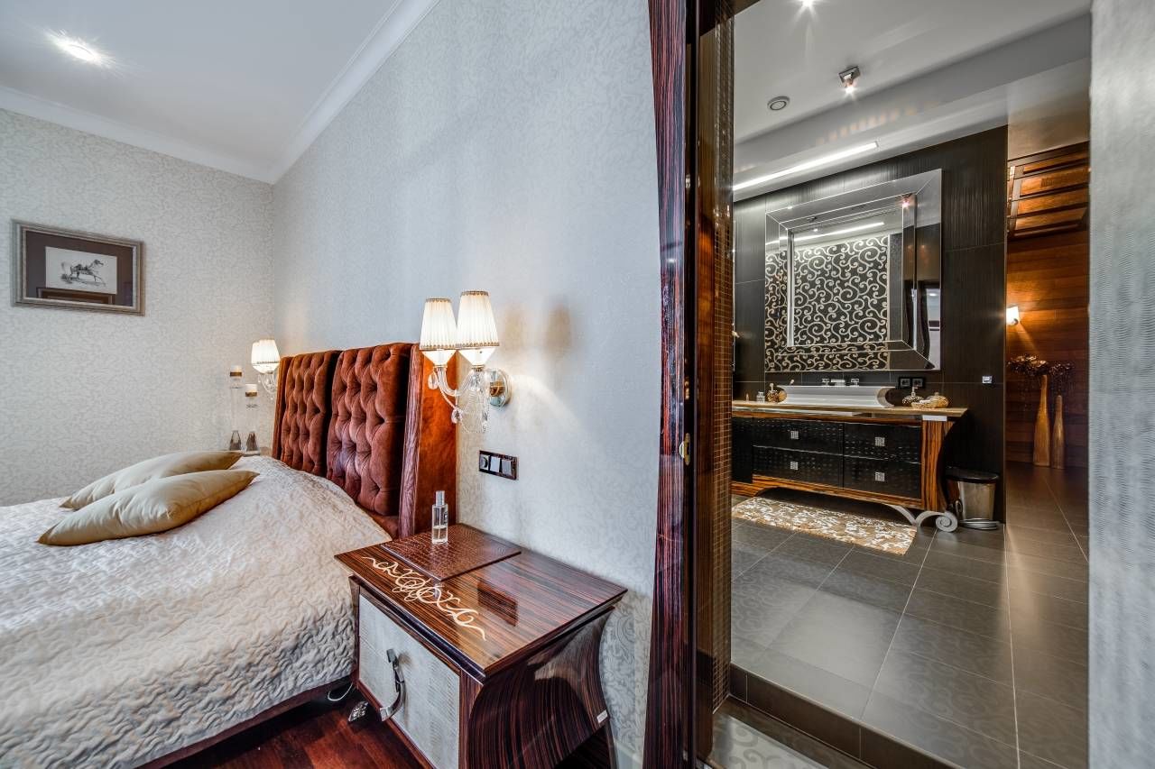 Спальня со своей СПА комнатой Продажа квартиры 377м² 'Omega-House' Песочная наб., 40
