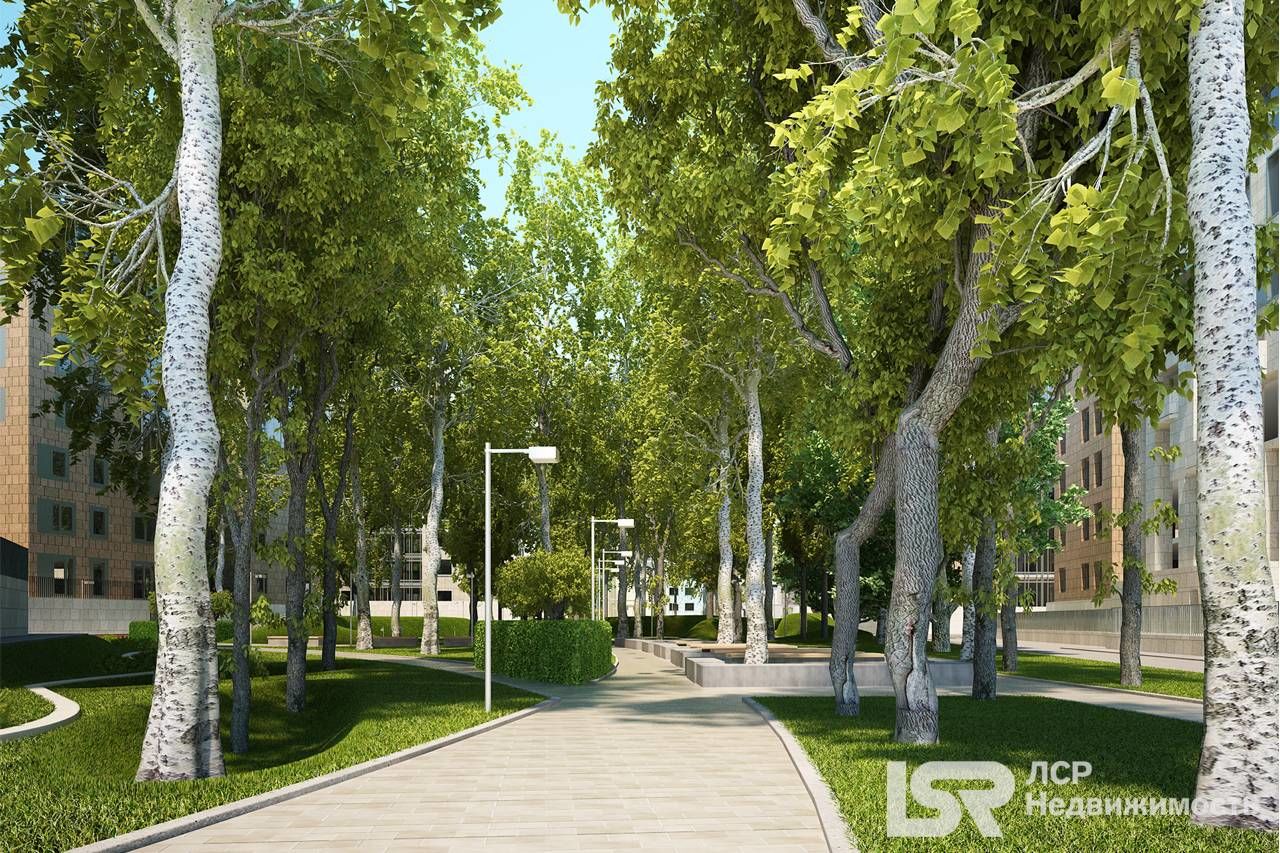 Аллеи комплекса Продажа квартиры 183м² 'Смольный парк II' Смольного ул., 4 Аллеи комплекса Продажа квартиры 183м² 'Смольный парк II' Смольного ул., 4