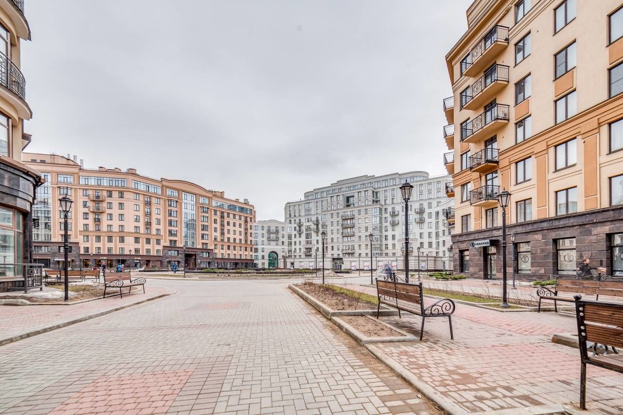 Главная площадь Парадного квартала Продажа квартиры 104м² 'Парадный Квартал' Парадная ул., 3 к. 2