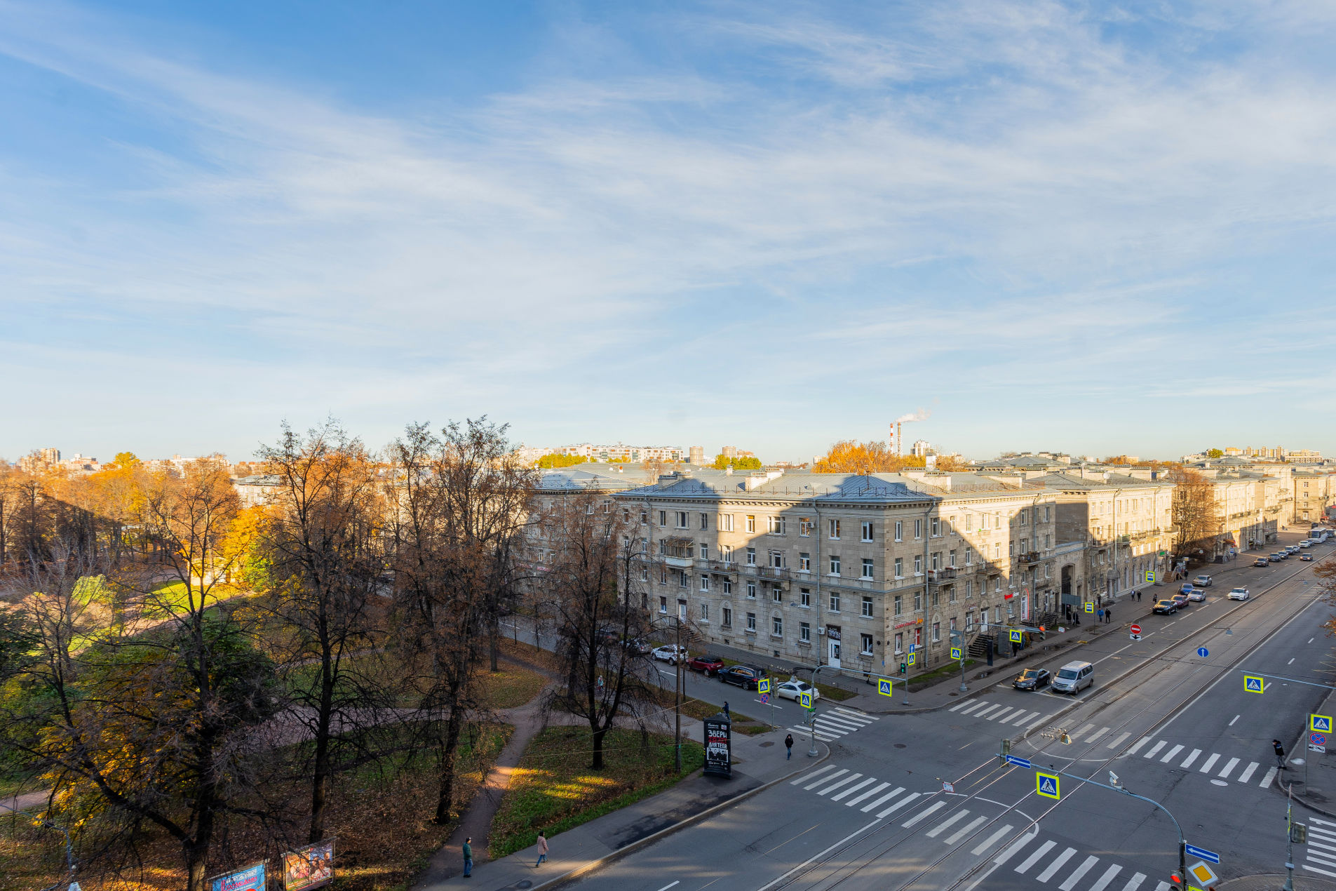 Прогуляйтесь на свежем воздухе в парке Продажа квартиры 154м² 'Савушкина, 36' Савушкина ул., 36