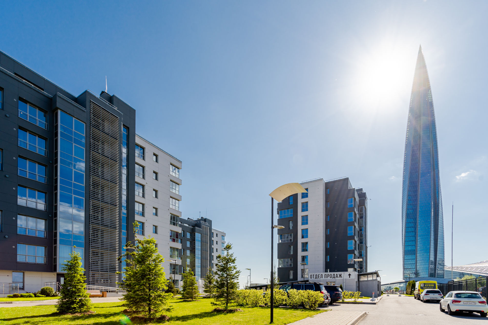 Стильный современный комплекс Продажа апартамента 102м² 'Лахта Плаза' Приморский пр., 78 Стильный современный комплекс Продажа апартамента 102м² 'Лахта Плаза' Приморский пр., 78
