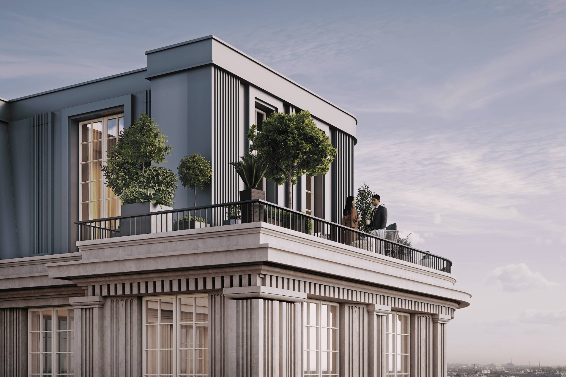 Пентхаус с приватной террасой на высоте Продажа квартиры 215м² 'Мариинка DeLuxe' Пряжки реки наб., 5