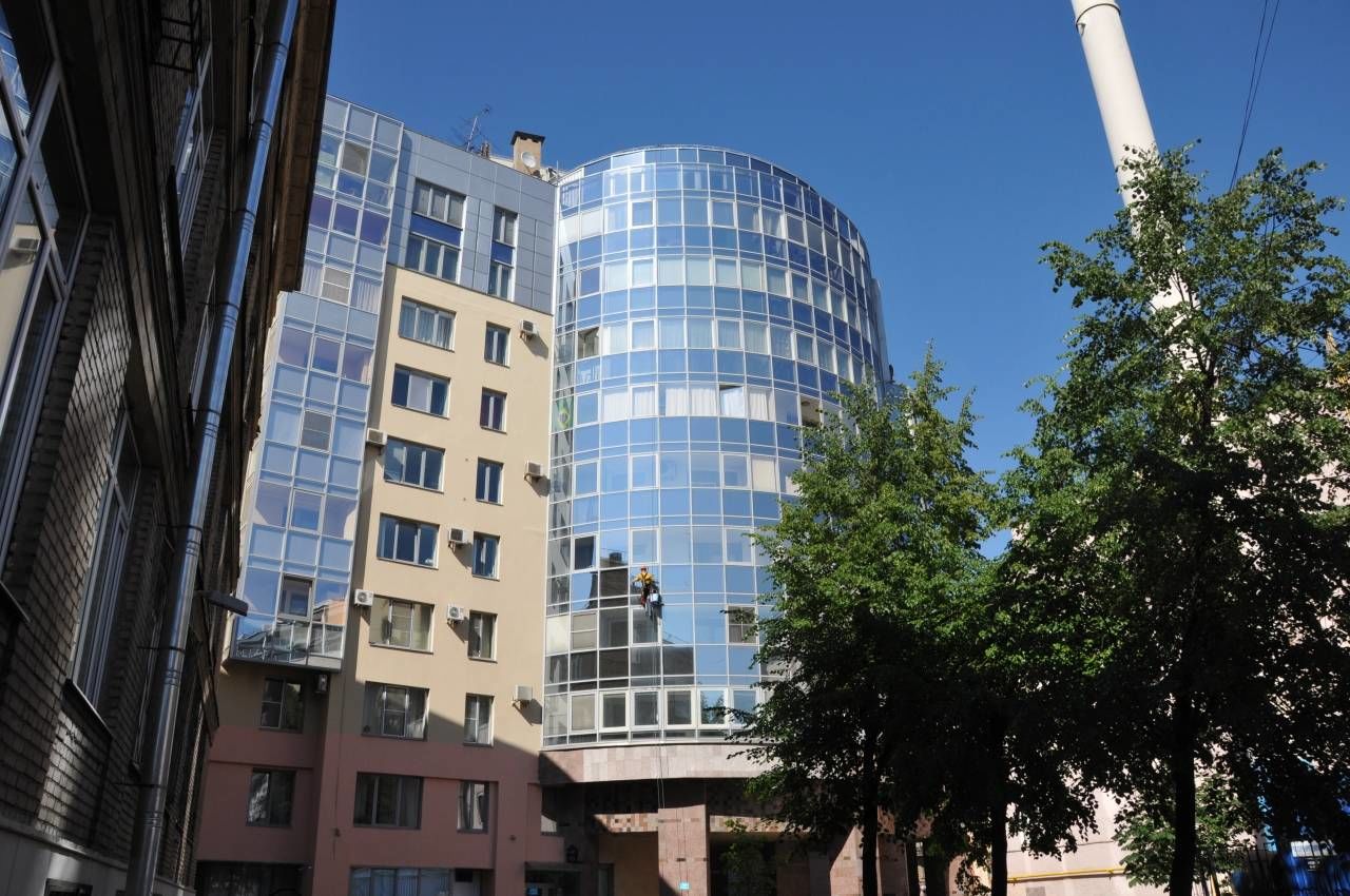 Вид на дом Продажа квартиры 136м² 'Новый Колизей' Восстания ул., 6А Вид на дом Продажа квартиры 136м² 'Новый Колизей' Восстания ул., 6А