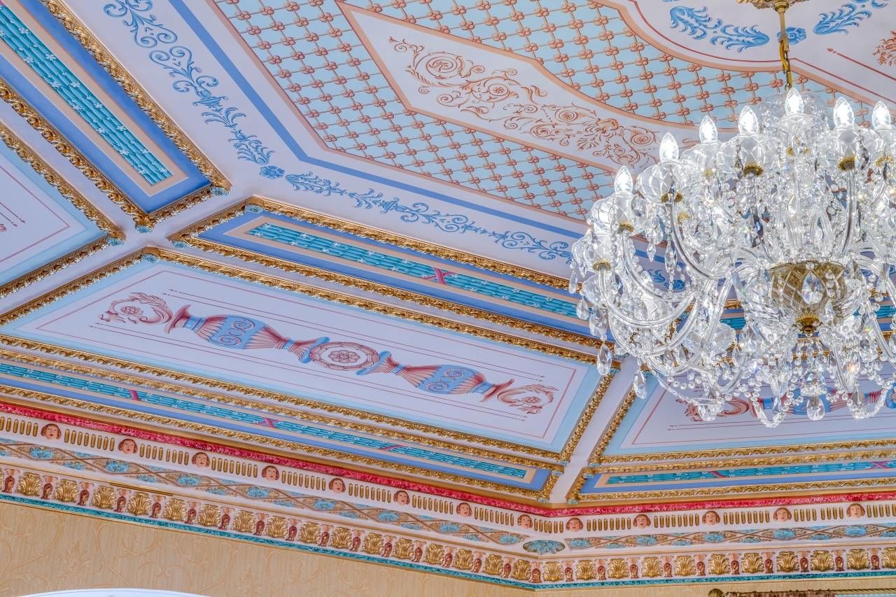 Ручная роспись на потолке Продажа квартиры 259м² 'Мойки, 64' Мойки реки наб., 64 Ручная роспись на потолке Продажа квартиры 259м² 'Мойки, 64' Мойки реки наб., 64