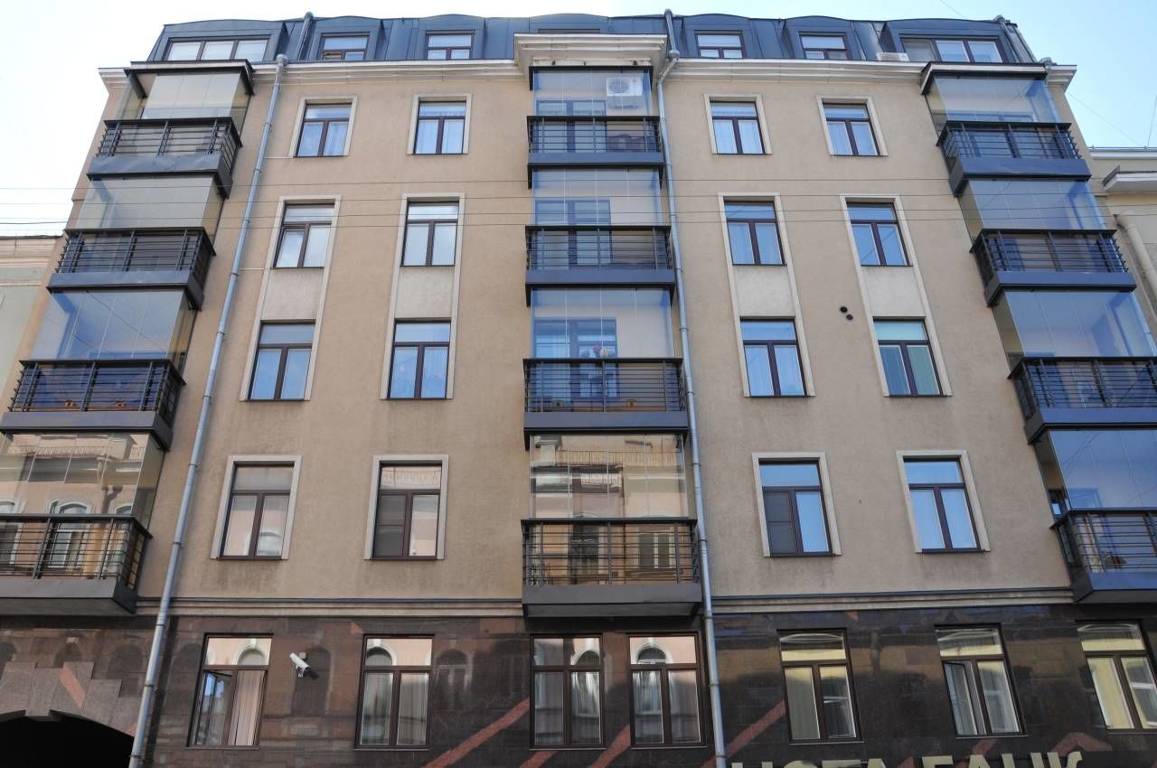 Фасад дома Продажа квартиры 128м² 'Дом на Казанской' Казанская ул., 58 Фасад дома Продажа квартиры 128м² 'Дом на Казанской' Казанская ул., 58