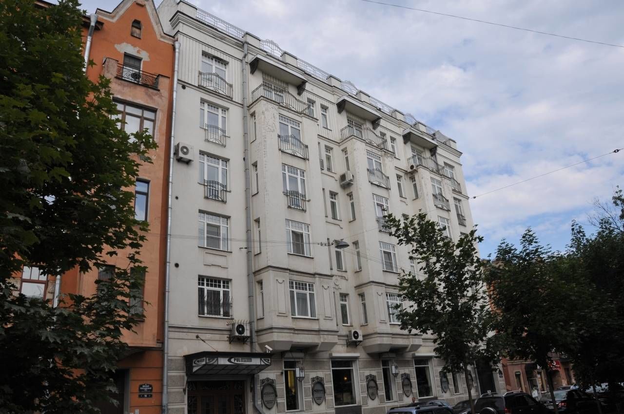 Фасад дома Продажа квартиры 142м² 'Петровский посад' Малая Посадская ул.,18 Фасад дома Продажа квартиры 142м² 'Петровский посад' Малая Посадская ул.,18