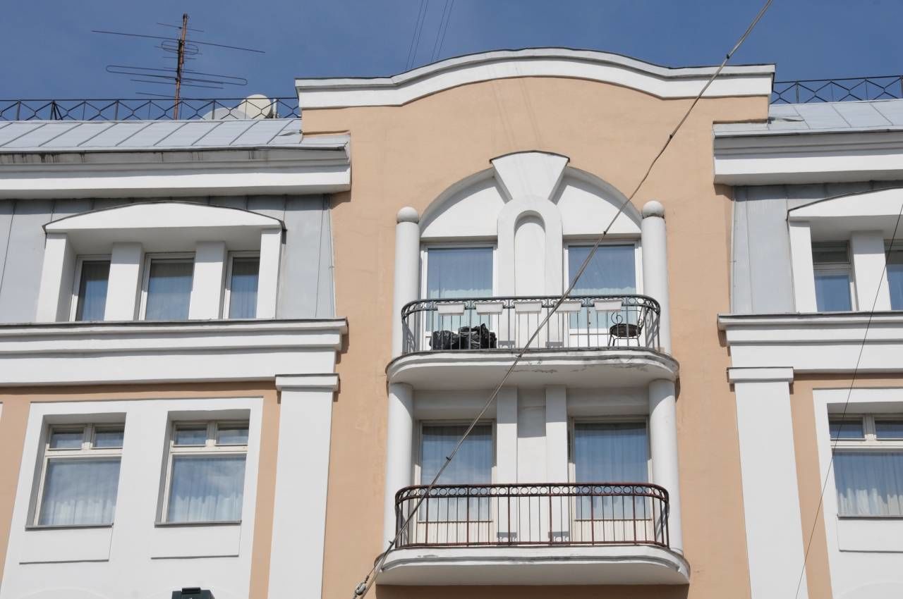 Архитектурные элементы фасада Продажа квартиры 156м² 'Моховая, 47' Моховая ул.,47