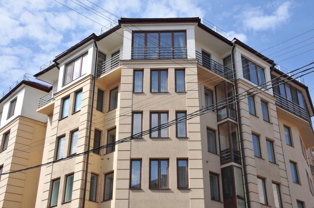 Фасад дома Продажа квартиры 112м² 'Мономах' 7-я Советская ул., 23/24 Фасад дома Продажа квартиры 112м² 'Мономах' 7-я Советская ул., 23/24