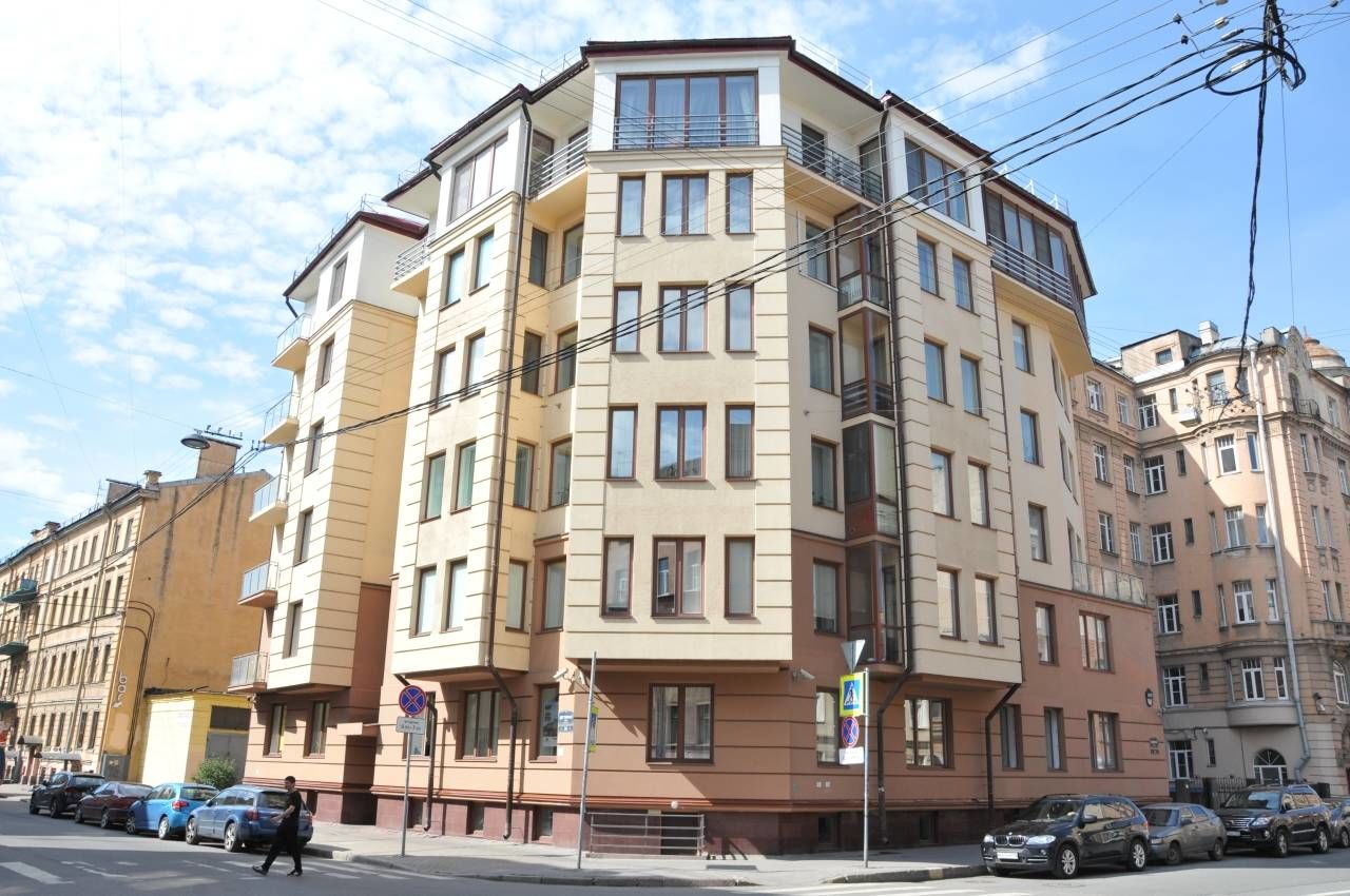 Вид на дом Продажа квартиры 112м² 'Мономах' 7-я Советская ул., 23/24 Вид на дом Продажа квартиры 112м² 'Мономах' 7-я Советская ул., 23/24
