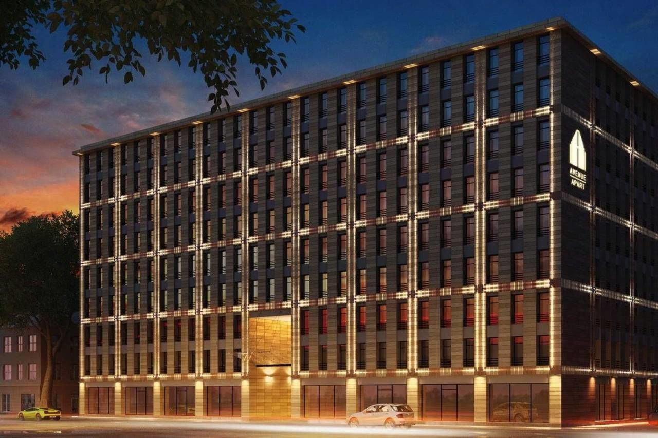 Фасад дома Продажа квартиры 112м² 'Avenue-Apart' Академика Павлова ул., 7 Фасад дома Продажа квартиры 112м² 'Avenue-Apart' Академика Павлова ул., 7