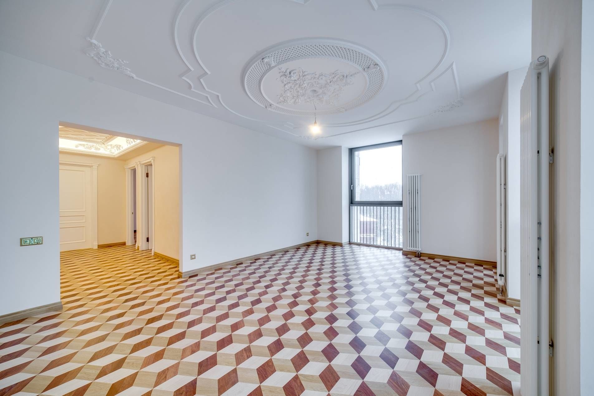Паркет из драгоценных пород дерева Продажа квартиры 160м² 'Смольный парк II' Орловская ул., 1