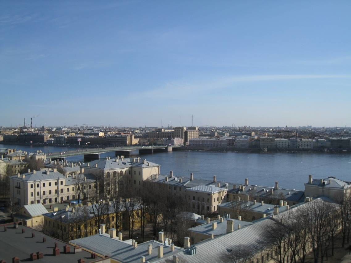 Вид из окон Продажа квартиры 100м² 'Монблан' Пироговская наб., 5 Вид из окон Продажа квартиры 100м² 'Монблан' Пироговская наб., 5