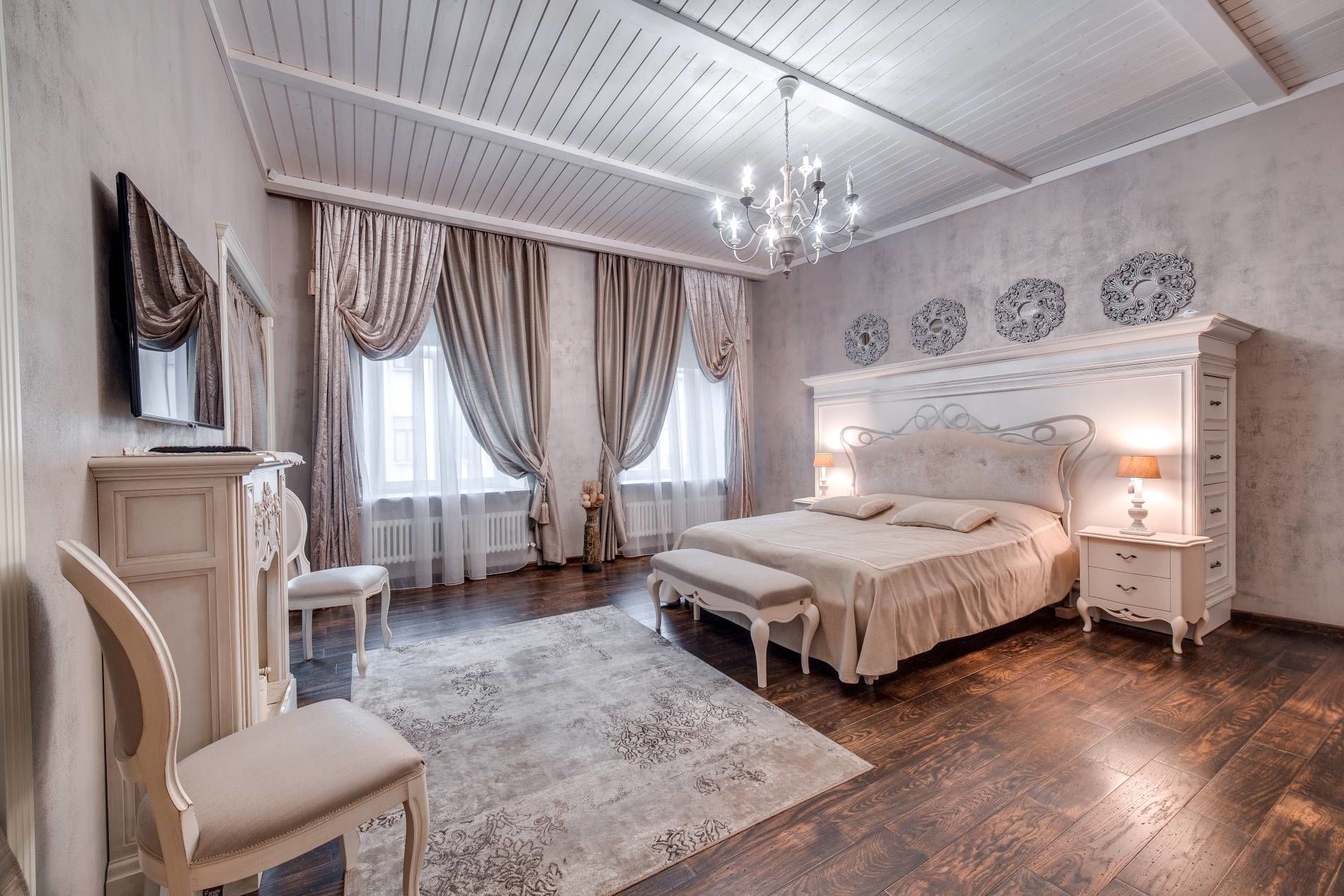 Интерьер спальни Продажа квартиры 172м² 'Английский, 29' Английский пр., 29 Интерьер спальни Продажа квартиры 172м² 'Английский, 29' Английский пр., 29