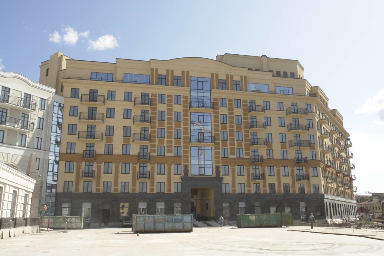 Фасад корпуса Продажа квартиры 104м² 'Парадный Квартал' Парадная ул., 3 к. 2