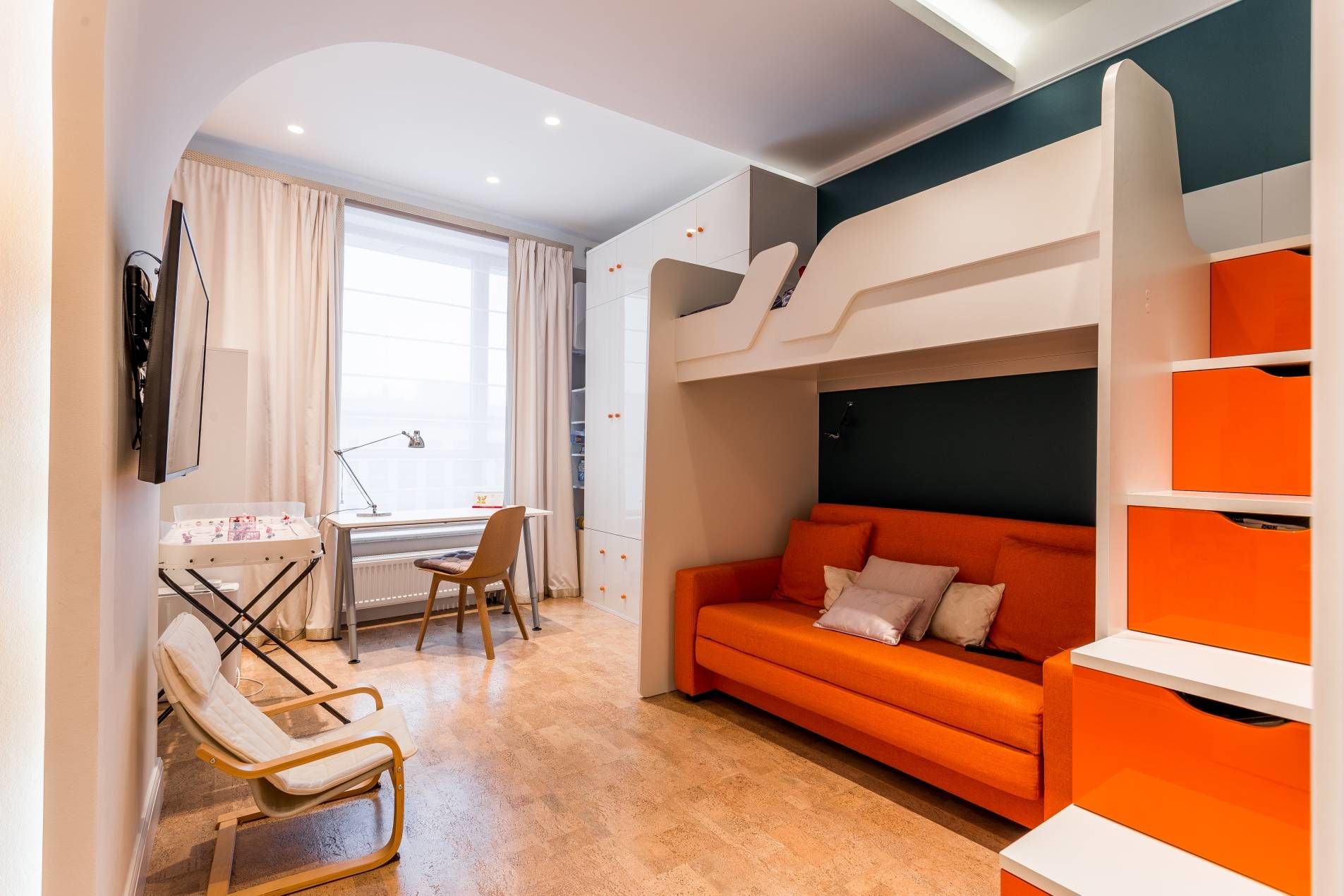 Детская комната Продажа квартиры 130м² 'Riverside' Ушаковская наб., 3 Детская комната Продажа квартиры 130м² 'Riverside' Ушаковская наб., 3