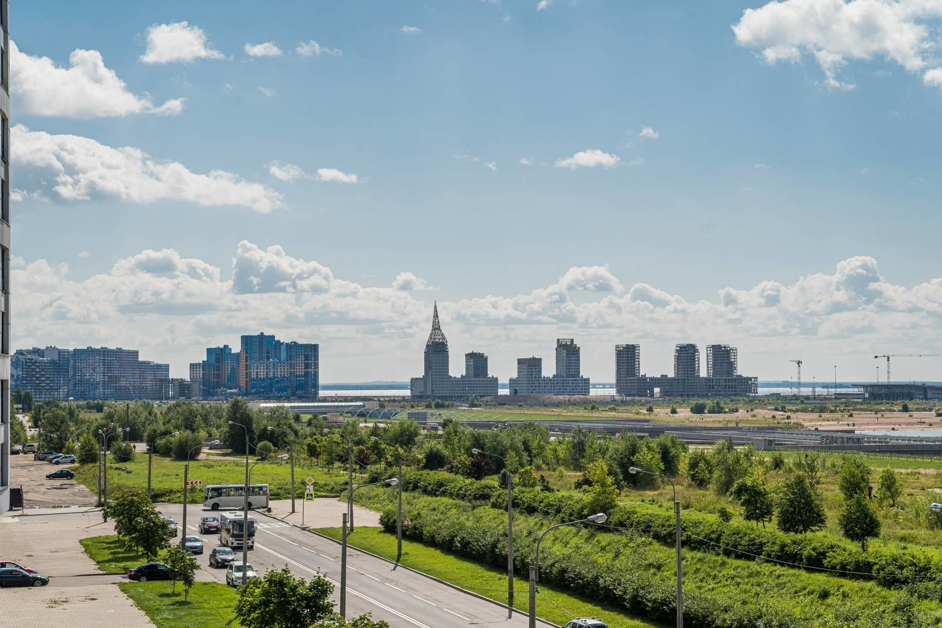 Вид из окон Продажа квартиры 167м² 'Морской фасад' Капитанская ул., 4