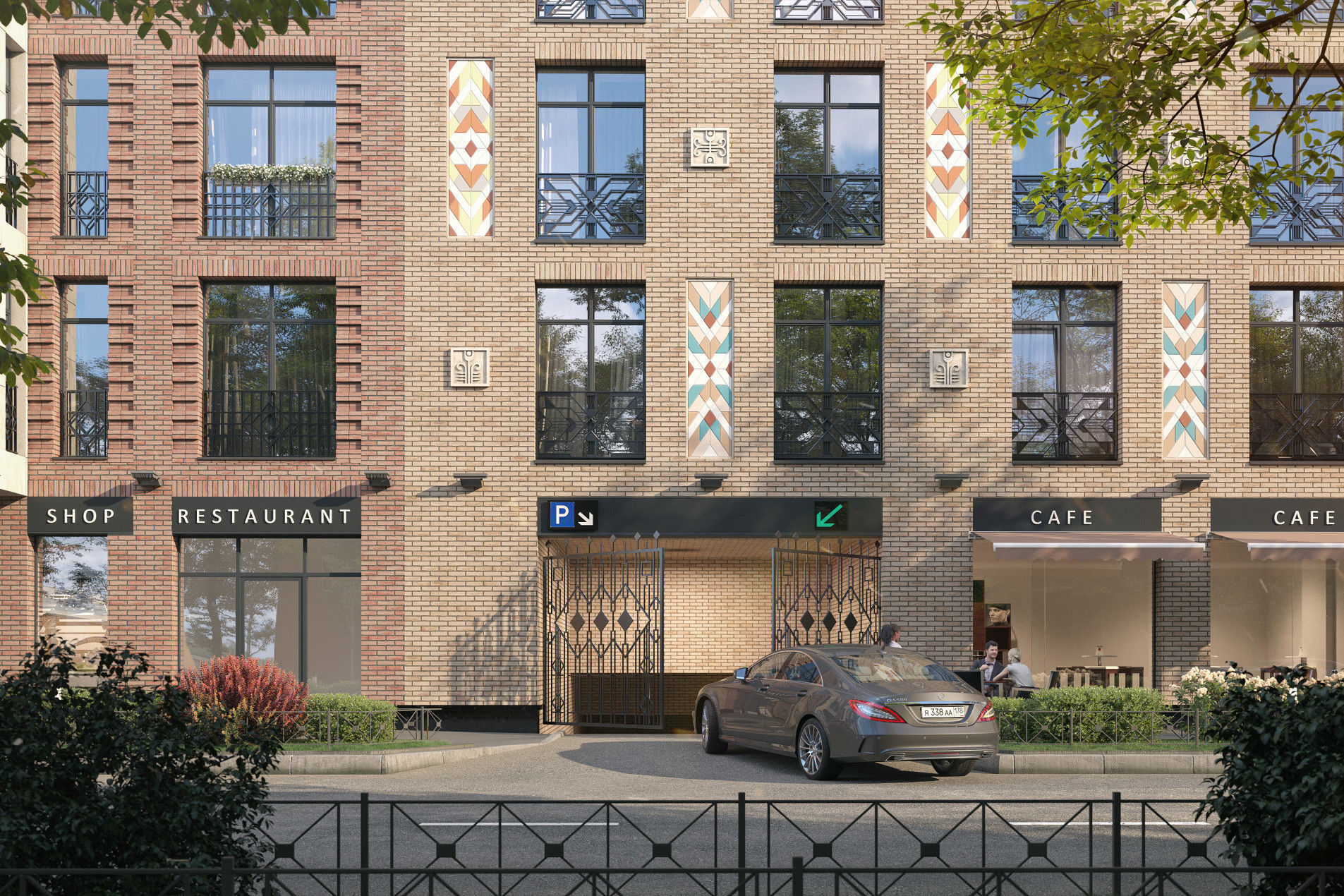 Красивые фасады Продажа квартиры 148м² 'Новый Невский' Тележная ул., 32 Красивые фасады Продажа квартиры 148м² 'Новый Невский' Тележная ул., 32