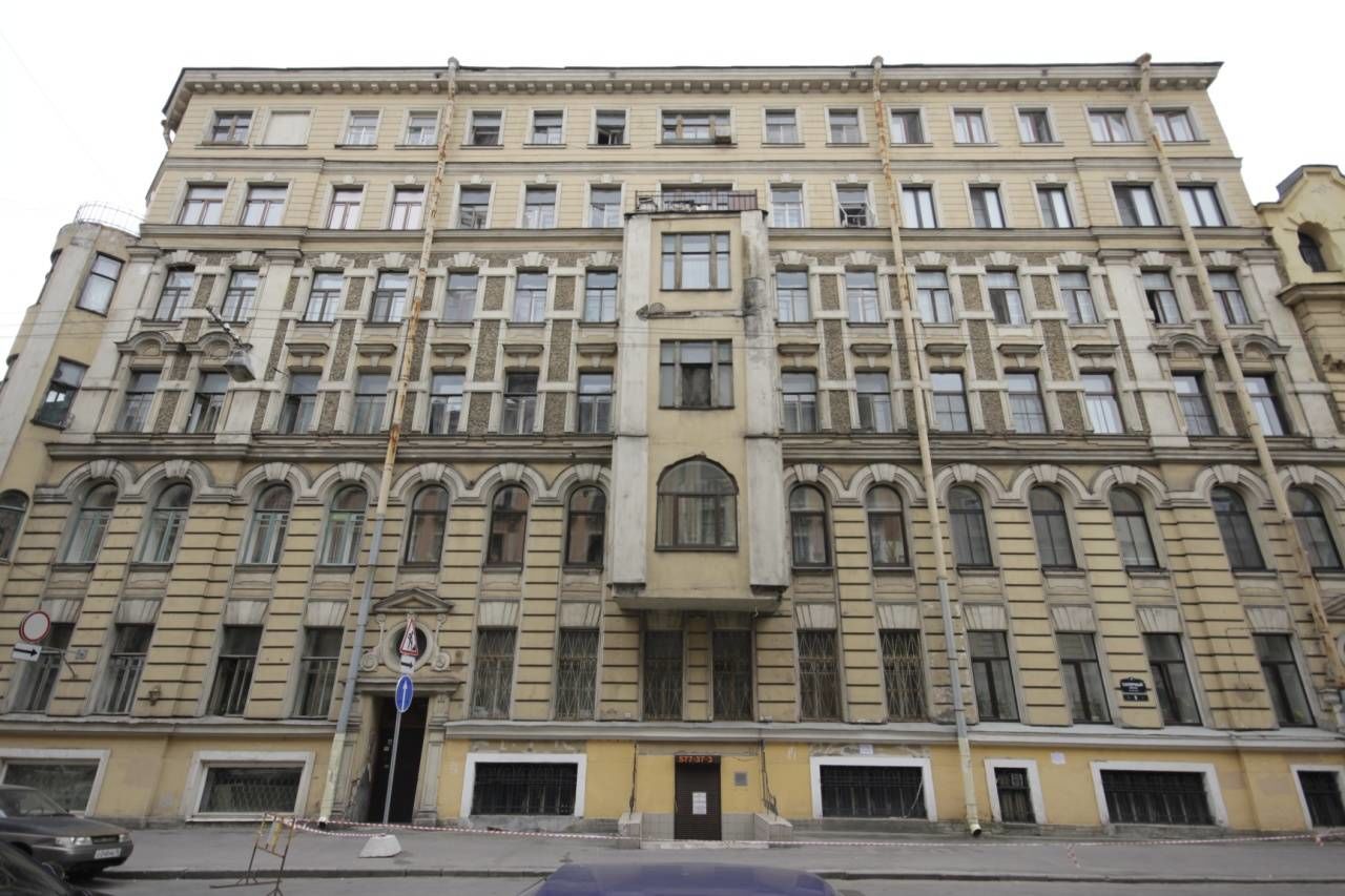 Фасад дома Продажа квартиры 127м² 'Саперный, 9' Саперный пер., 9