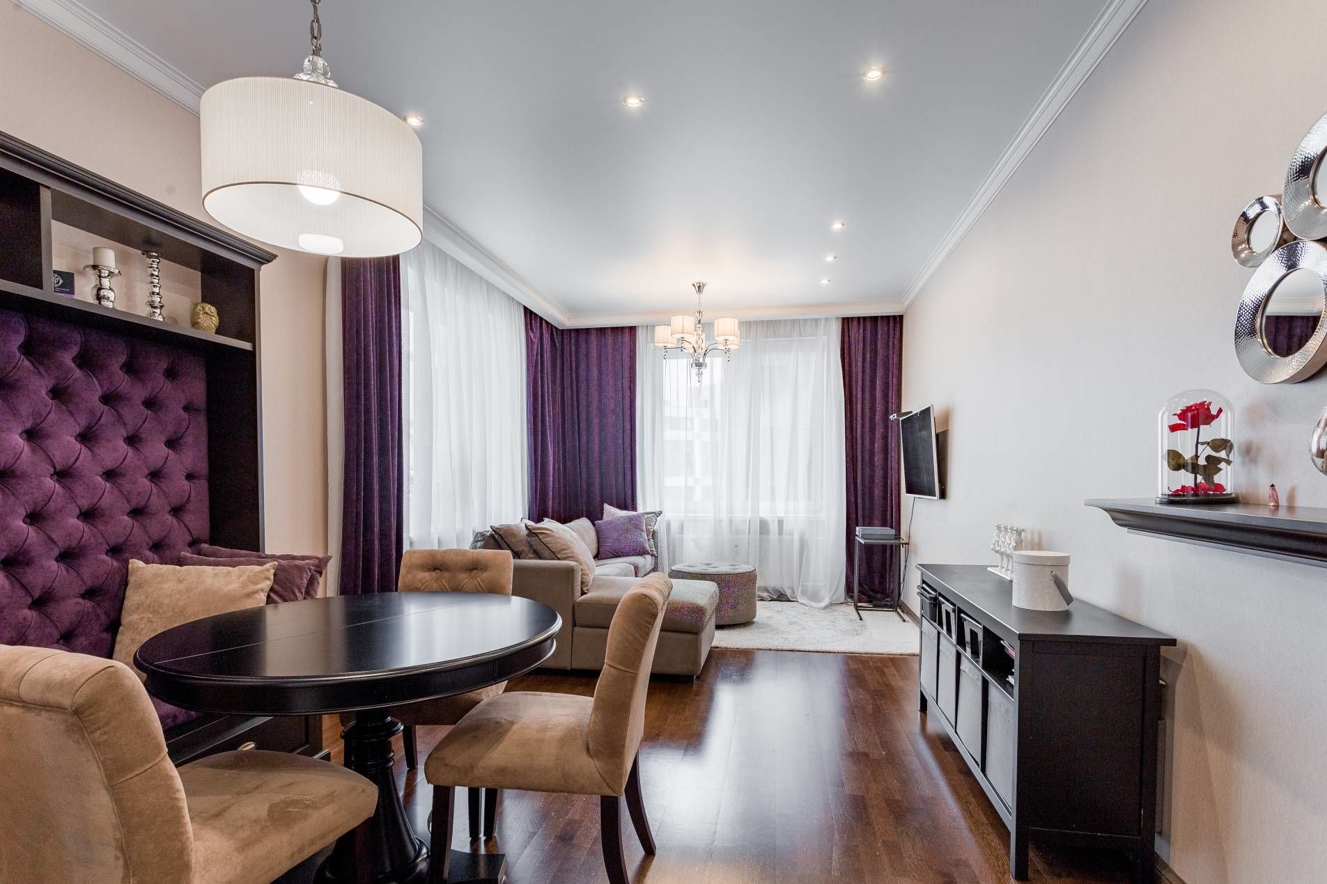 Обеденная зона Продажа квартиры 84м² 'Европа Сити' Академика Павлова ул., 6 к. 2 Обеденная зона Продажа квартиры 84м² 'Европа Сити' Академика Павлова ул., 6 к. 2