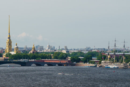 Петропавловская крепость из ваших окон 'Приоритет' Воскресенская наб., 32А