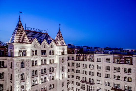 Эффектная ночная подсветка Продажа квартиры 68м² 'Русский дом' Басков пер., 2