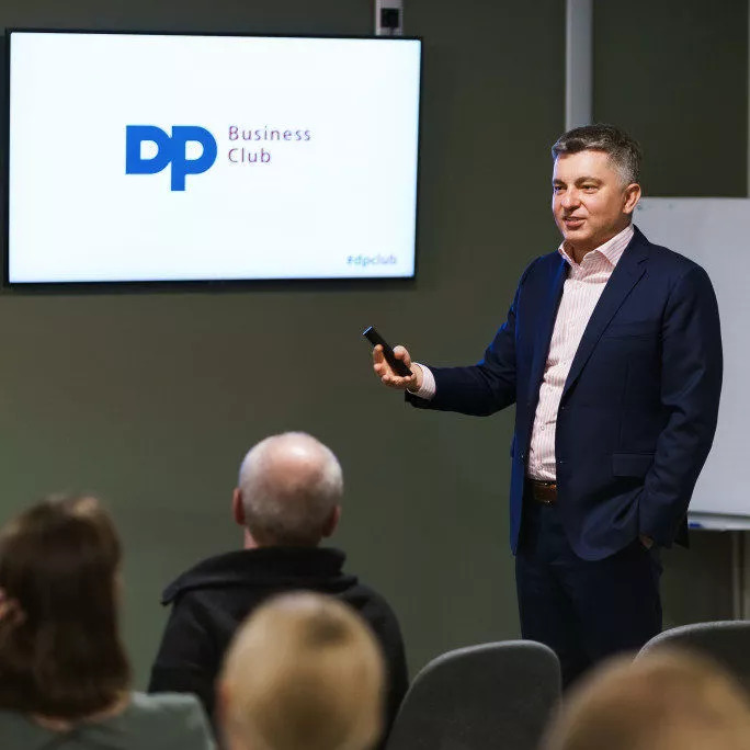 Леонид Рысев выступил в бизнес-клубе DP. Новости компании