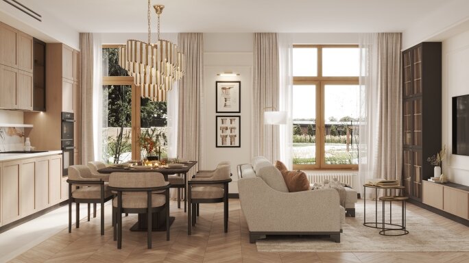 DZM LuxeApart Neva Haus НОВАЯ ЭКЛЕКТИКА. Cоединяя классику и модернизм. Новости компании