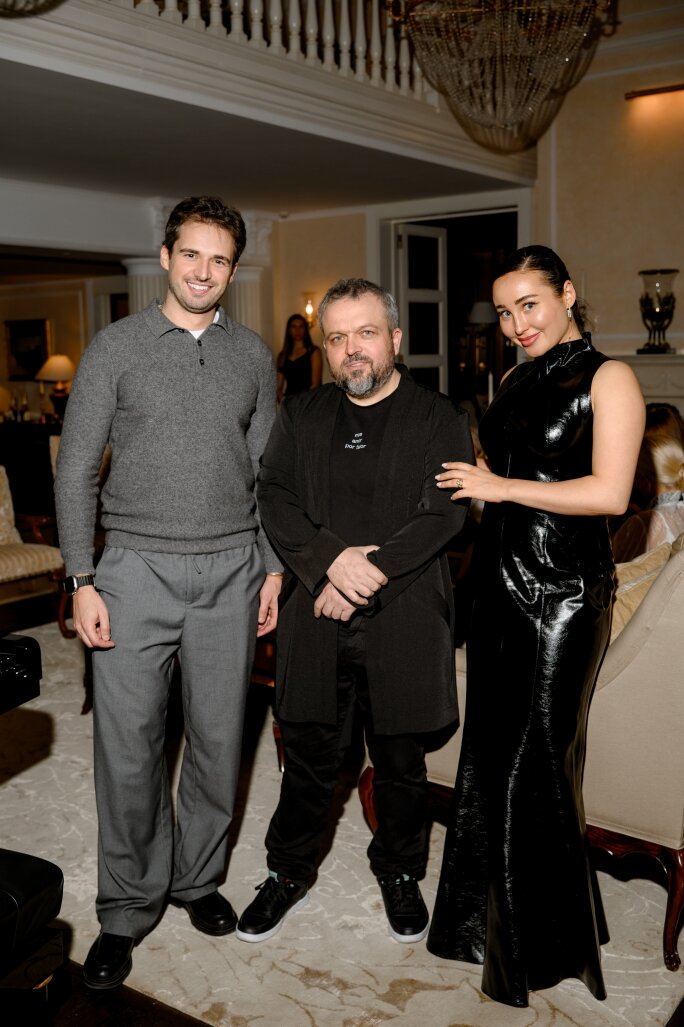 Якоб Суворов, Даниил Рабовский, Диана Казанлиева Осенний коктейль 'ДЛЯ СВОИХ' в резиденции у Михайловского театра. Новости компании