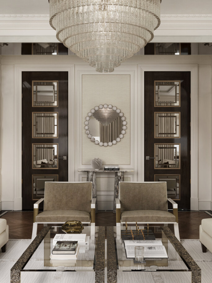 Атмосфера американской классики Baker & McGuire Деньги говорят, богатство шепчет. Архитекторы творят