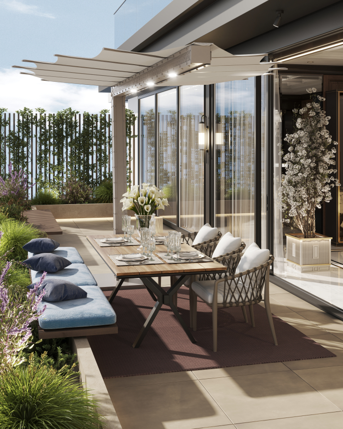 Квартиры с патио в Петербурге: новый формат городского жилья