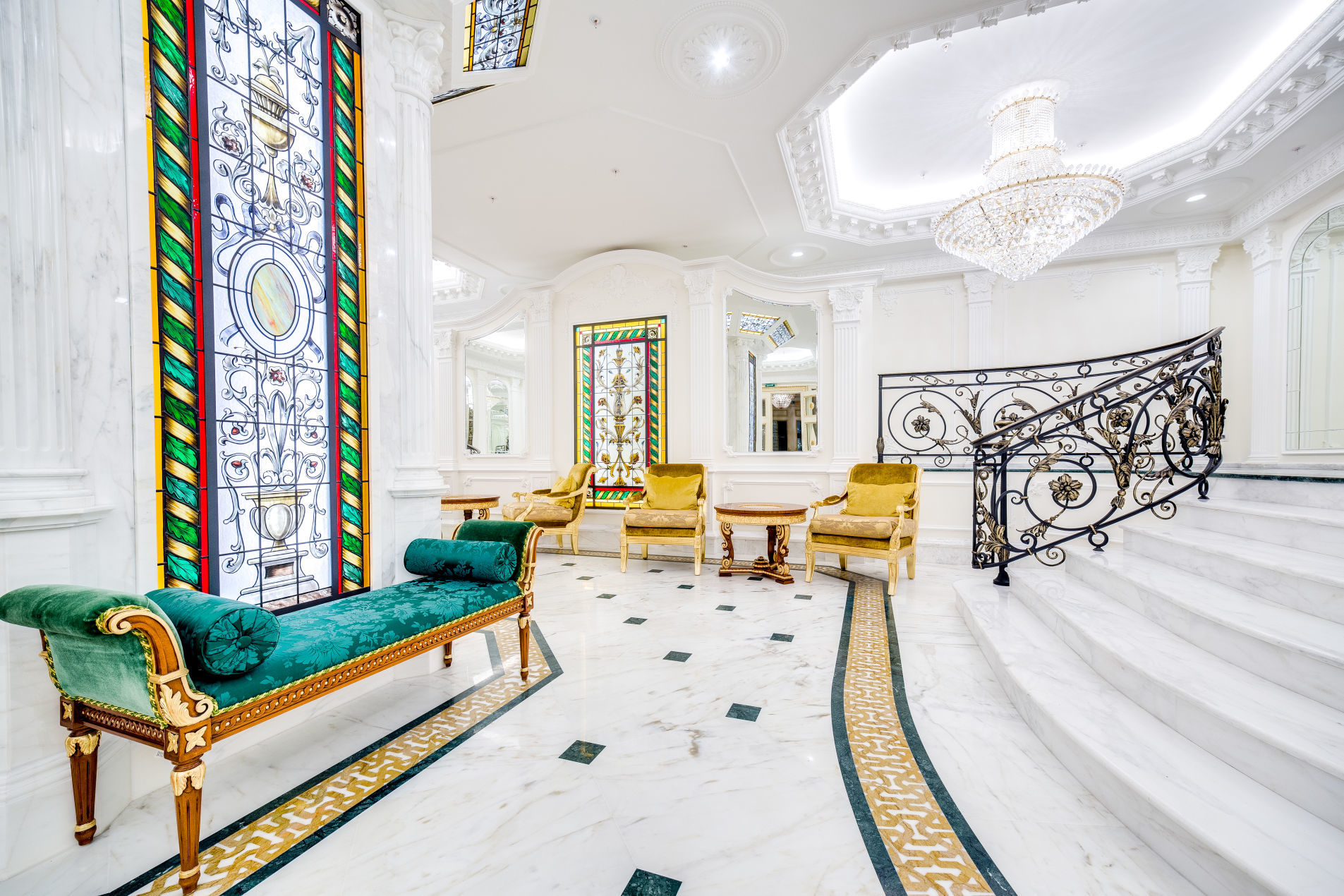 Торжественный холл 'Фонтанка, 76. Hovard Palace' Фонтанки наб., 76, корп. 2 Торжественный холл 'Фонтанка, 76. Hovard Palace' Фонтанки наб., 76, корп. 2