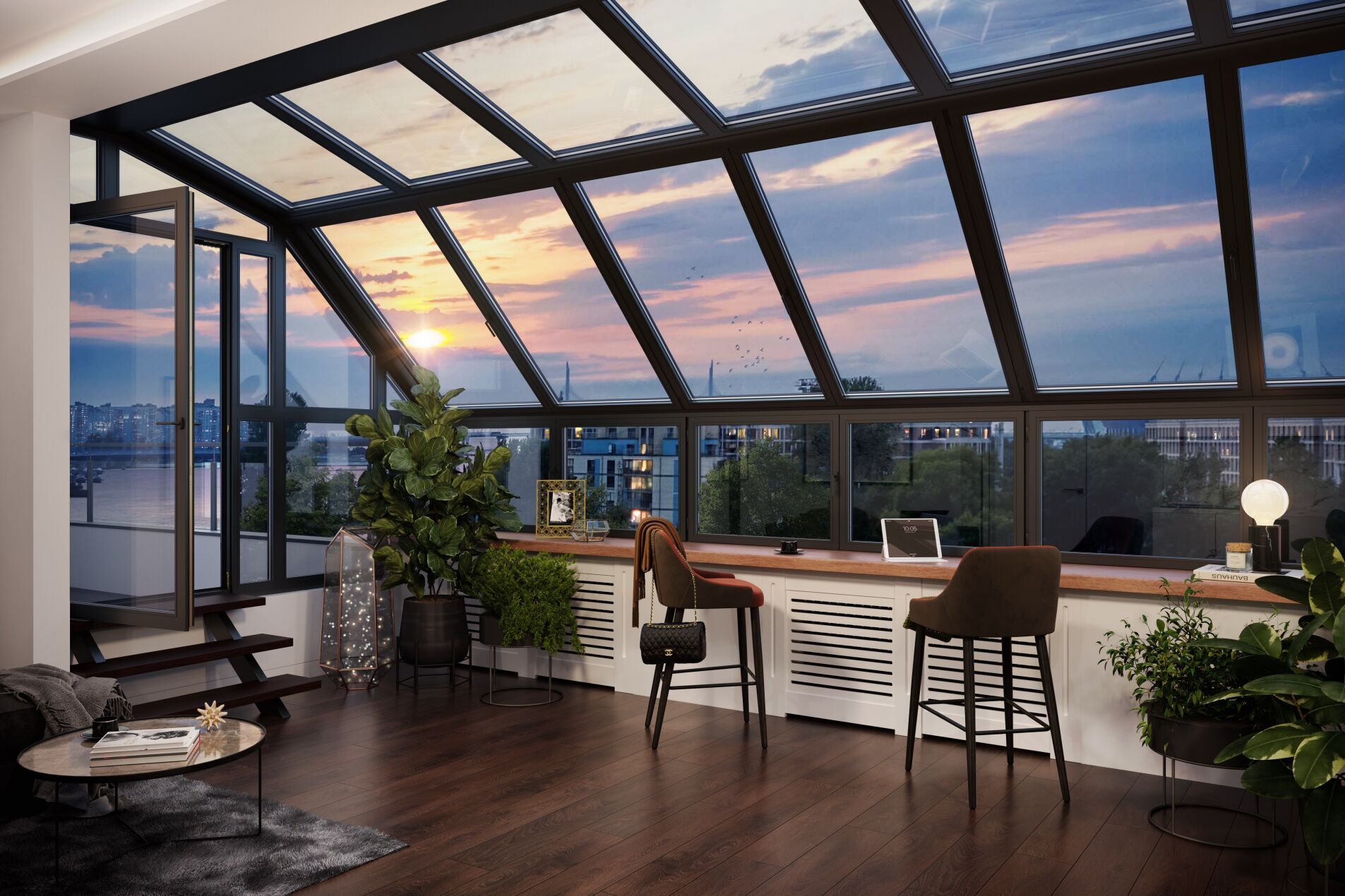 Пример интерьерного решения 'NEVA RESIDENCE' Ремесленная ул., 17