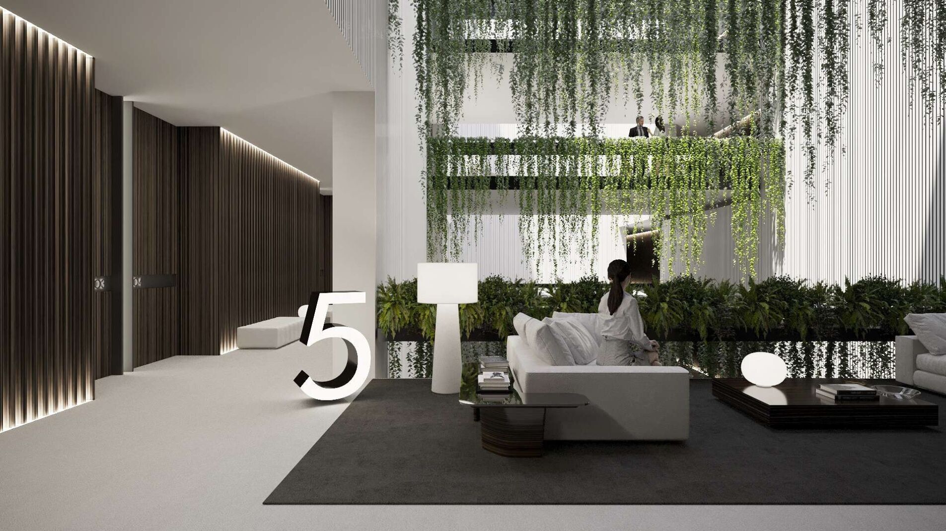 На этаже 'ZEN GARDEN' Добролюбова пр., 18А