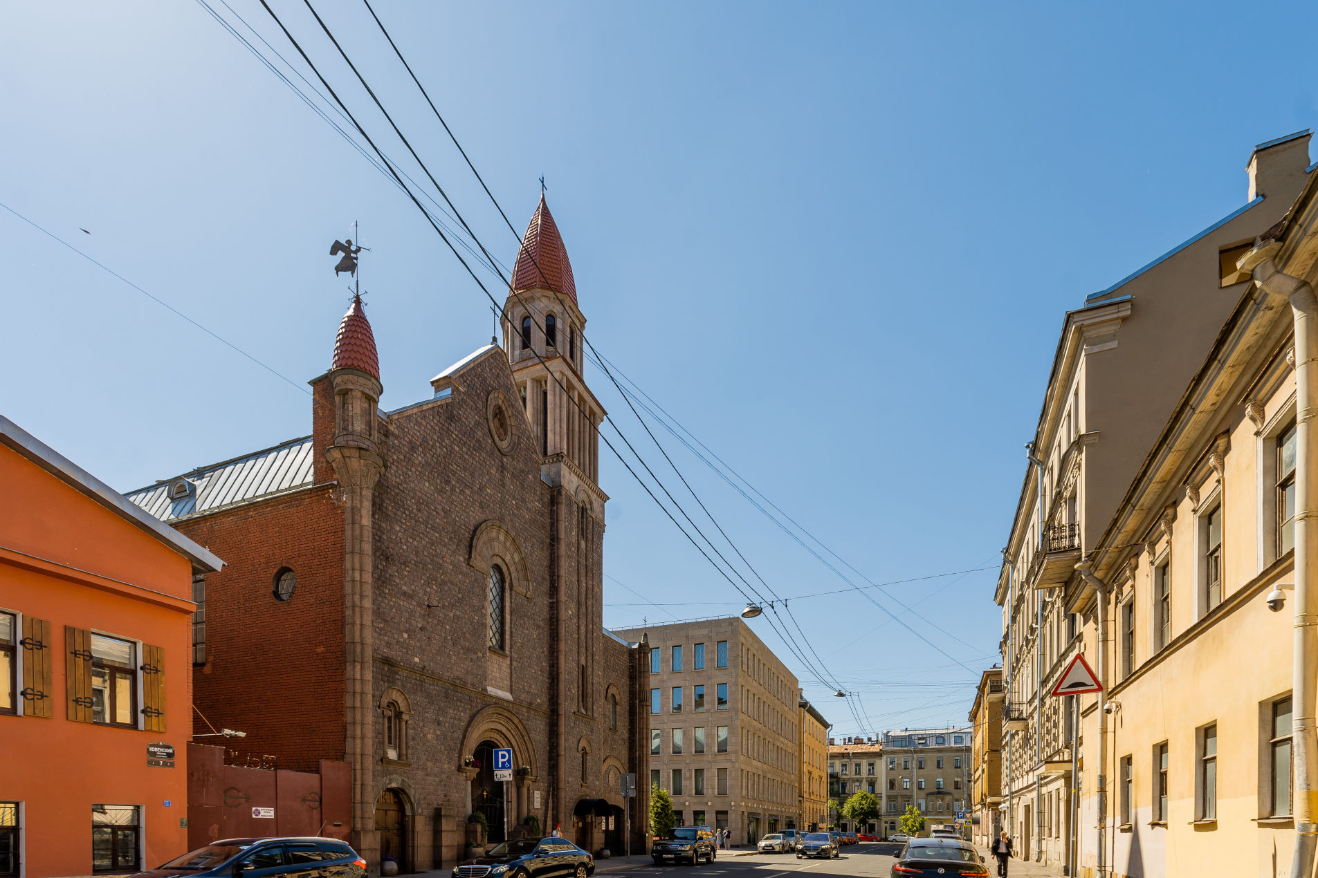 Перспектива Ковенского переулка 'Ковенский, 5' Ковенский пер., 5